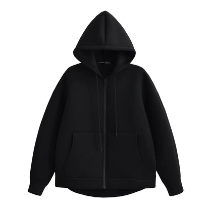 OLANE Cozy Hooded Jacket Light GreyXSWomen's Coats & Jackets