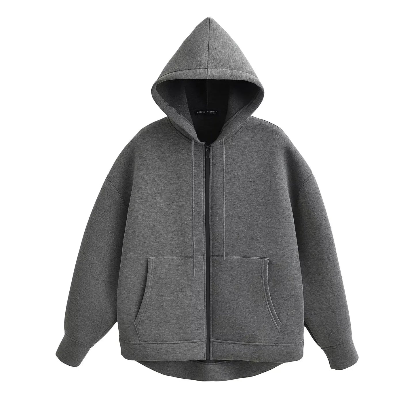 OLANE Cozy Hooded Jacket Light GreyXSWomen's Coats & Jackets