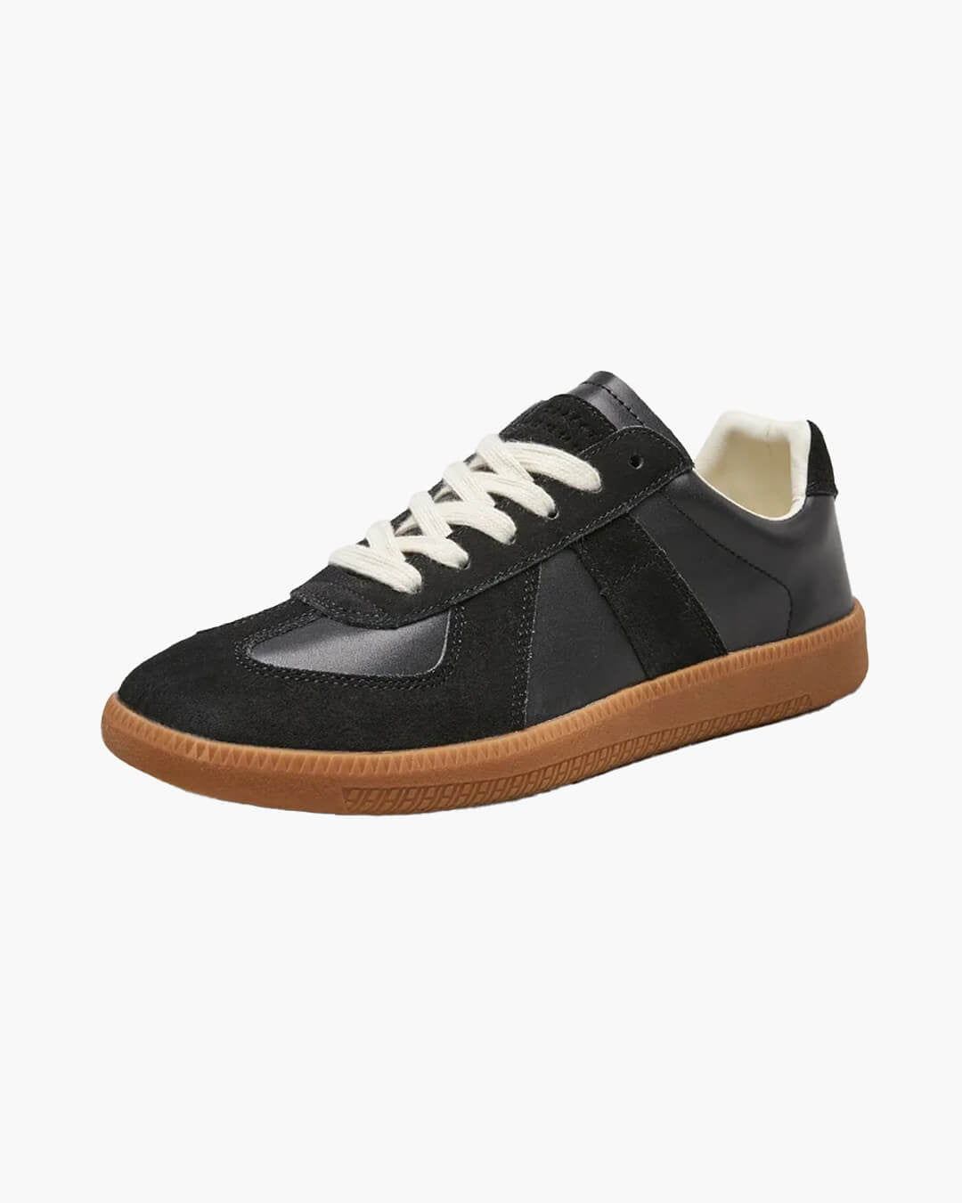 OLANE Durable Retro Canvas Low - Top Sneakers Black36Men's Shoes