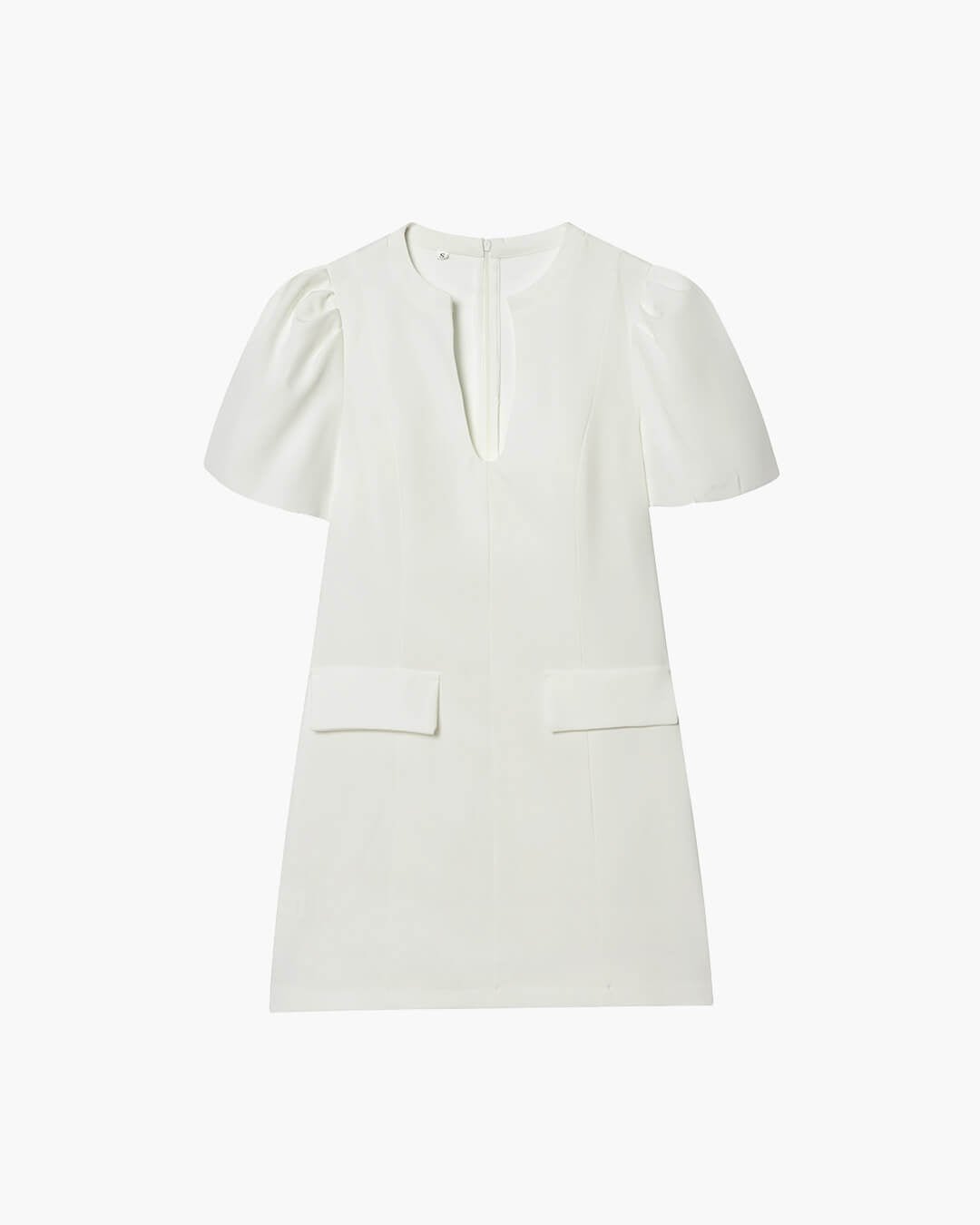 OLANE Elowen Puff Sleeve Mini Dress BlackMWomen's Dresses