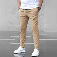 Aetria pantalon taille haute stretch à cordon
