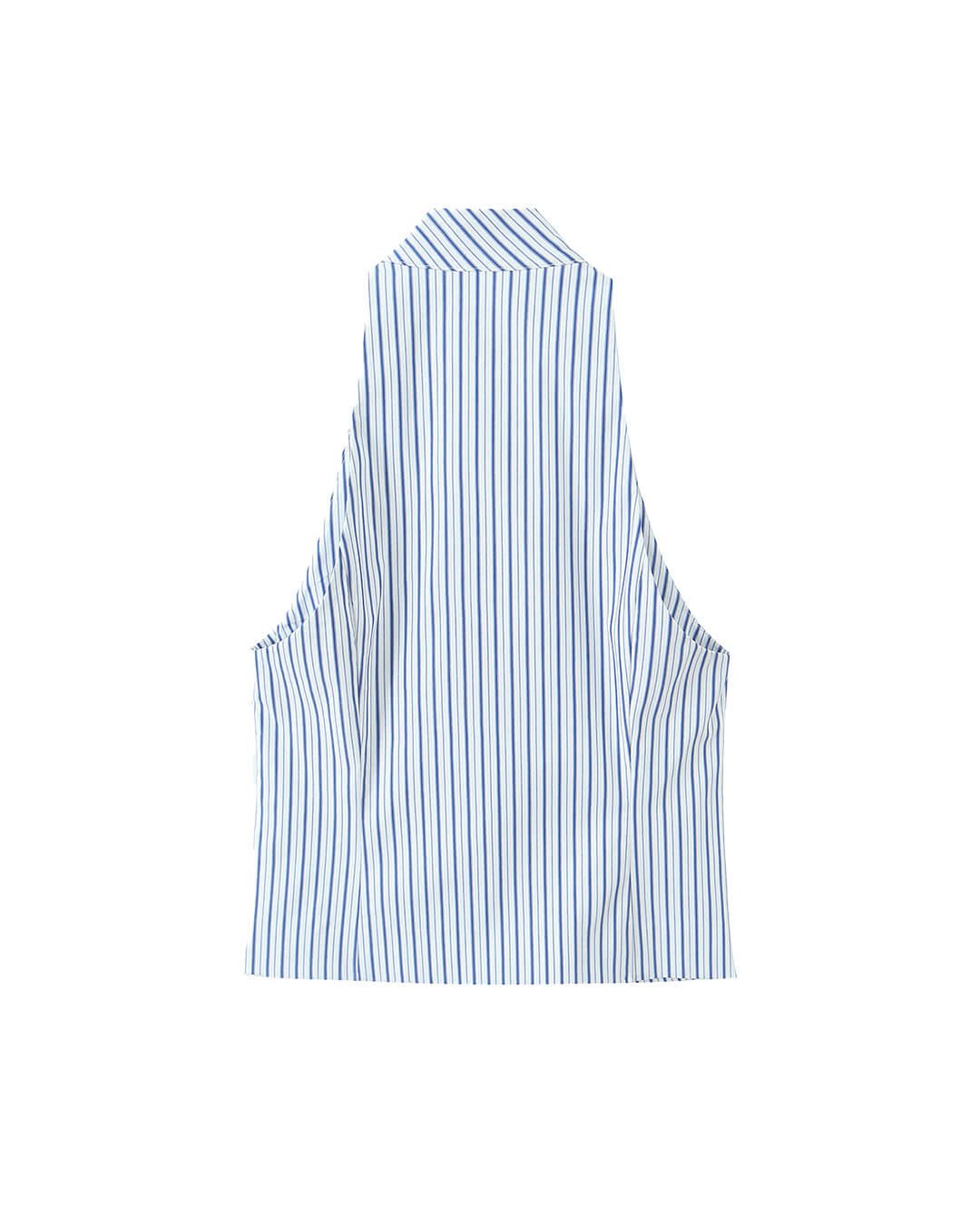 OLANE Lily Striped Halter Mini Skirt Set Set (Top+Shorts)SWomen's Sets