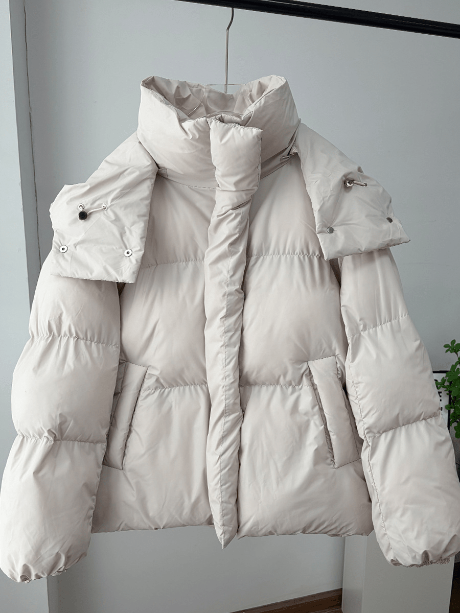 OLANE Nadia Puffer Jacket CreamSWomen's Coats & Jackets