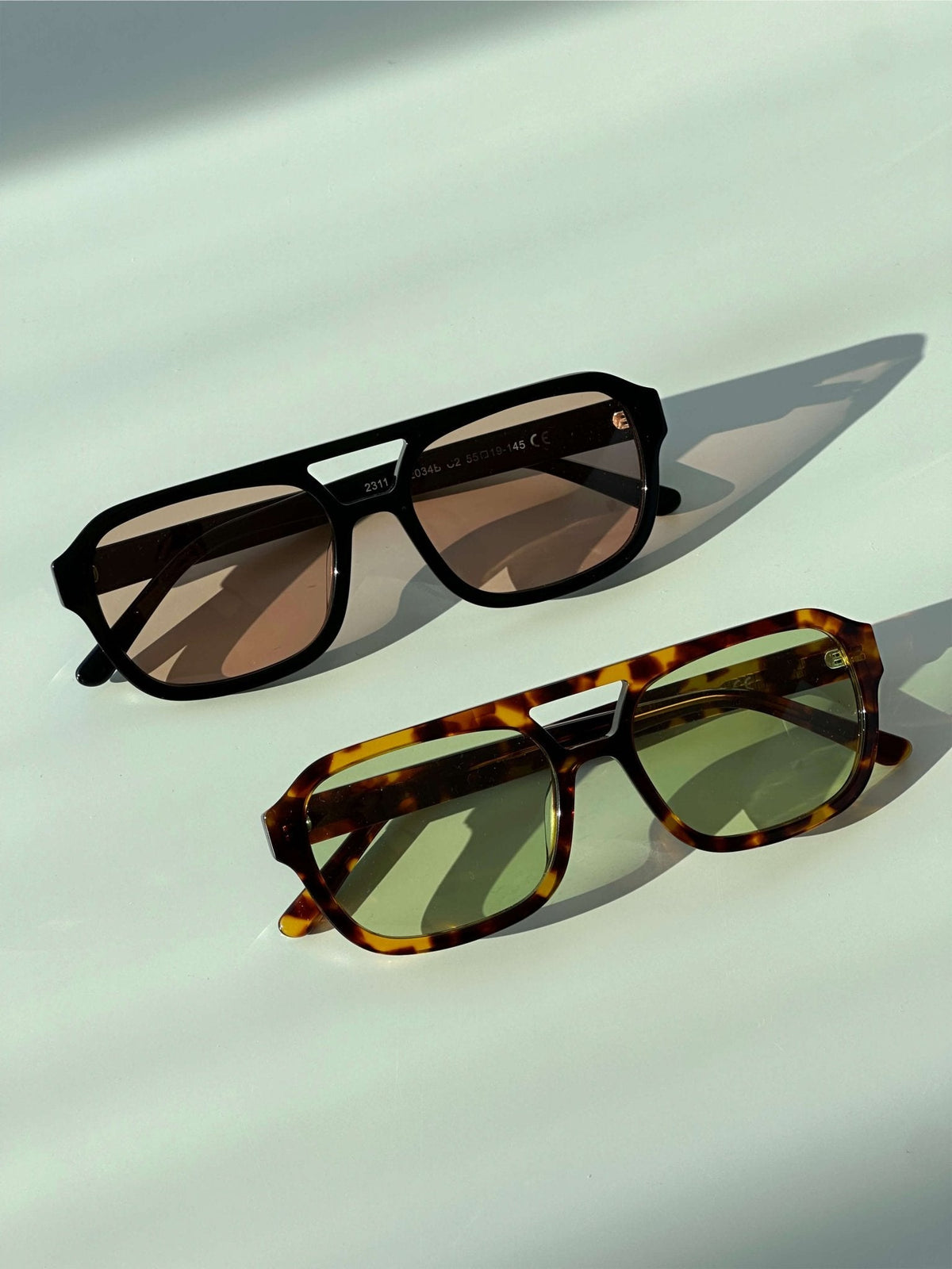 OLANE Oversized Cat-Eye Sunglasses Tortoise / OrangeSunglasses