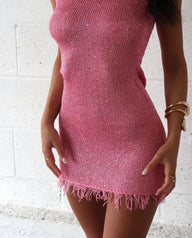 Rachel Tassel Bodycon Mini Dress