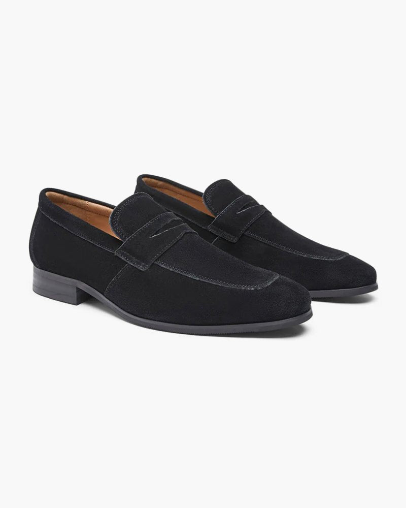 Aglaza – Retro Velours-Pennyloafer