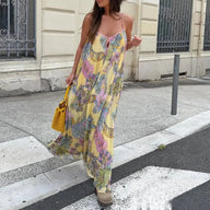 Anna Floral Chiffon Cami Dress
