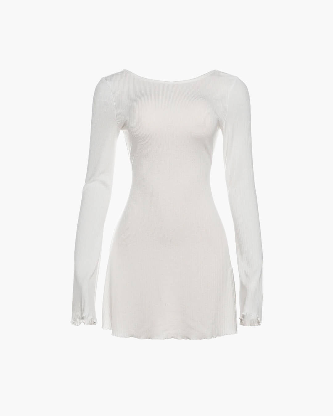 Claudia – Rückenfreies Minikleid aus weichem Strick