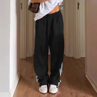 Striped Drawstring Sweatpants