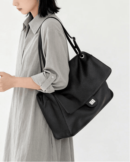 OLANE Stylish Commuting Tote Bag BlackBag