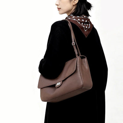 OLANE Stylish Commuting Tote Bag BrownBag