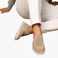 Ahinka Suede Slip-On Yacht Loafers