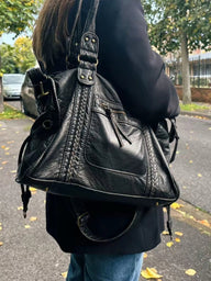 Borsa a Spalla in Pelle Vegan