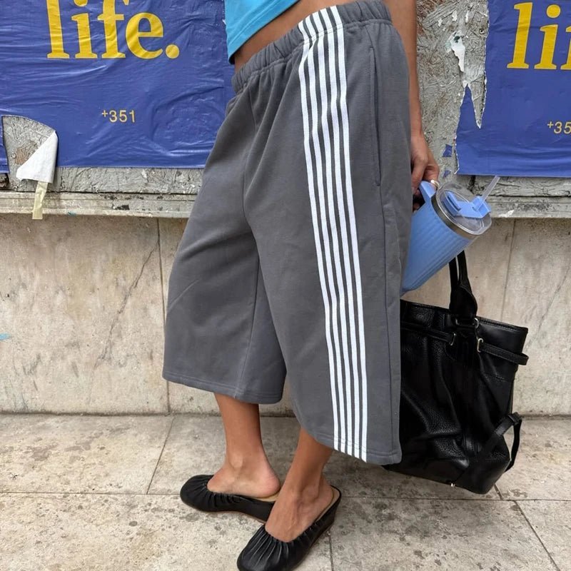 OLANE Vintage Baggy Bermuda Joggers SWomen's Bottoms