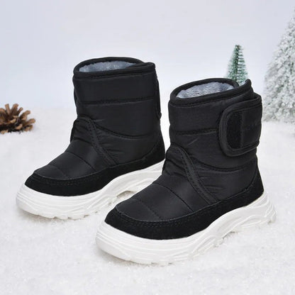 OLANE Waterproof Kids Winter Snow Boots Pink21Kids' Shoes