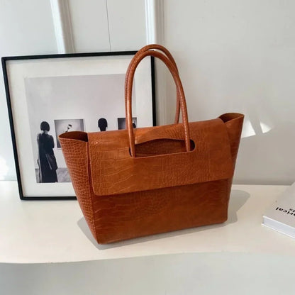Borsa tote in pelle goffrata Alicia