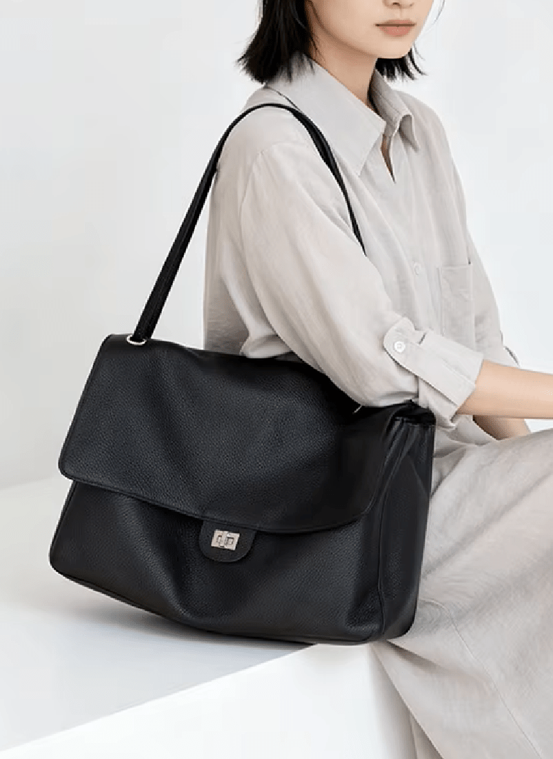Borsa shopper a tracolla Helena