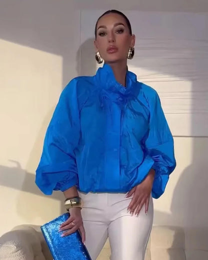 Erica Giacca a vento con collo alto