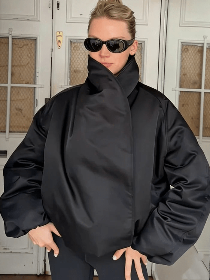 Oversized Padded Bomber Jacket