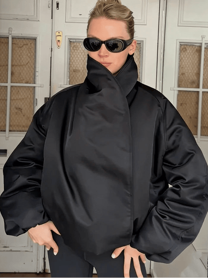Oversized Padded Bomber Jacket