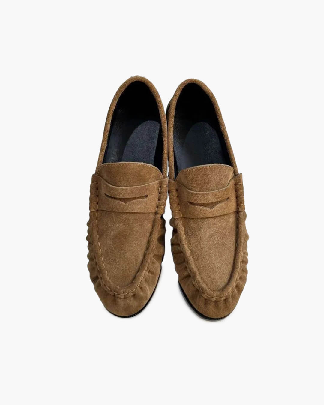 Classic Vegan Leather Slip-On Loafers