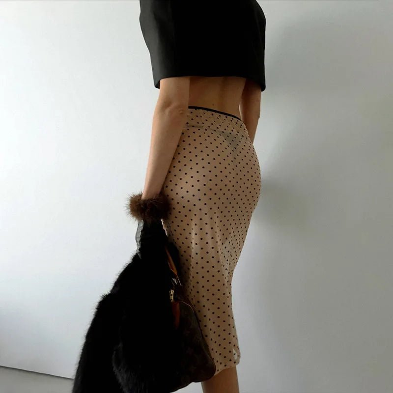 Anna Gonna a Vita Alta in Mesh