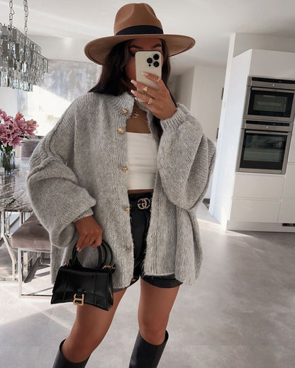 Stylish Long Oversized Cardigan